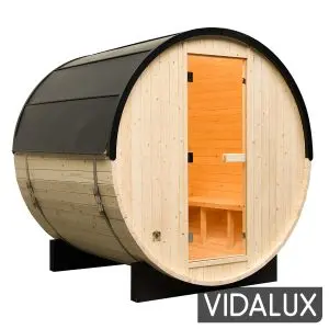 Vidalux 4 - 6 Person Traditional Barrel Sauna
