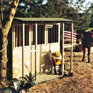 Jailhouse 6 x 4 Shiplap Playhouse