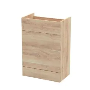 600mm WC Unit - Hudson Reed OFF3048 Oak, Oak colour ,image 1