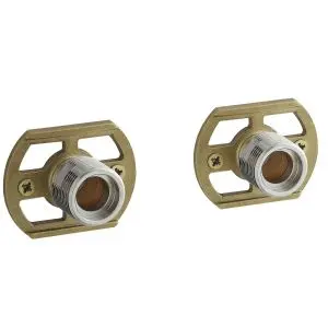 Fast-Fit Bracket for Bar Thermostats - Nuie A315 Chrome, Chrome colour ,image 1