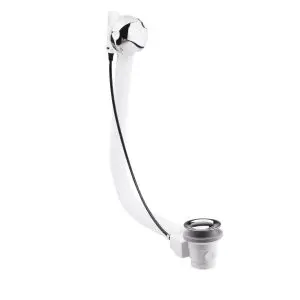 Pop Up Bath Waste - Hudson Reed E357 Chrome, Chrome colour ,image 1