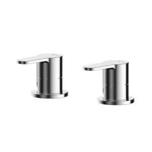 3/4" Side Valves - Nuie ARV308 Chrome, Chrome colour ,image 1