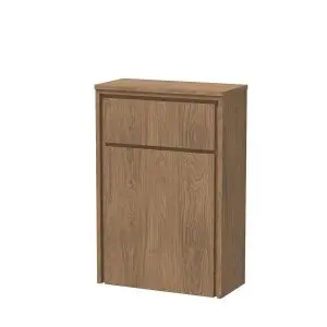 550mm WC Unit (255 Deep) - Hudson Reed NFF2741 Oak, Oak colour ,image 1