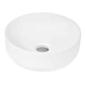 Round Vessel - Hudson Reed NBV162 White, White colour ,image 1