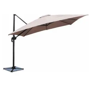 Parasol 3M Square Canteliver Beige, Neutrals colour ,image 1