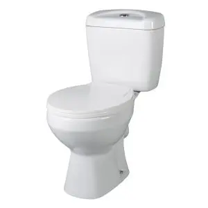 Pan & Cistern - Nuie NCS150 White, White colour ,image 1