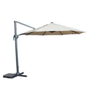 Parasol 3.5M Roma Grey, Grey colour ,image 1