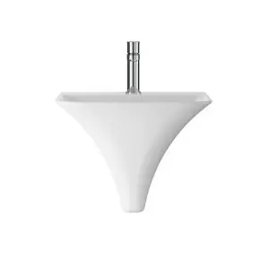 Wall Hung Basin - Hudson Reed NCT102 White, White colour ,image 1