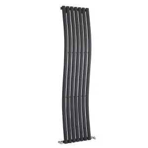 Designer Radiator - Hudson Reed HLA95 Anthracite, Anthracite colour ,image 1