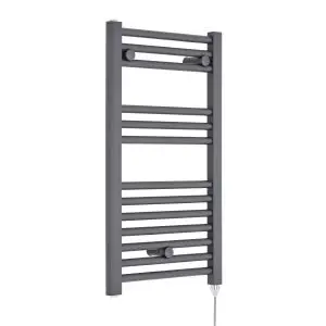 Electric Towel Rail - Nuie MTY153 Anthracite, Anthracite colour ,image 1