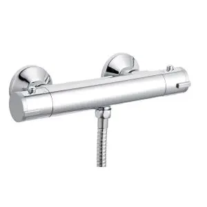 Thermostatic Bar Valve - Nuie VBS001 Chrome, Chrome colour ,image 1