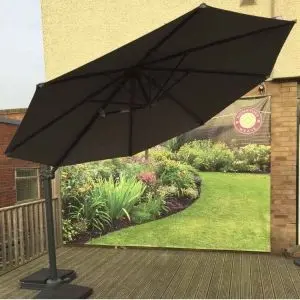 Parasol 3M Roma Grey, Grey colour ,image 1