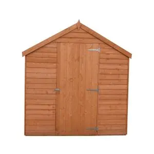 Overlap 7 x 5 Single Door Value Shed