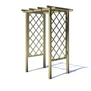 Arch Trellis Pergola 4 x 3