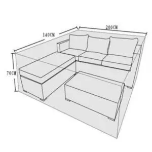 Furniture Cover - 200 X 140 X 70 ,image 1