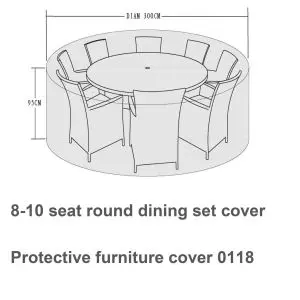 Signature Weave 8-10 Seater Dining ,image 1