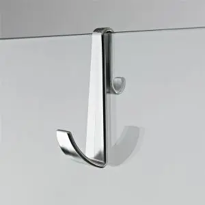 Enclosure Hook For Frameless Enclosures - Hudson Reed ACC003 Chrome, Chrome colour ,image 1