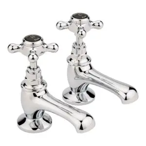 Basin Taps - Hudson Reed BC401HX Chrome, Black/Chrome colour ,image 1