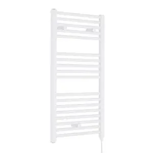 Electric Towel Rail - Nuie MTY157 White, White colour ,image 1