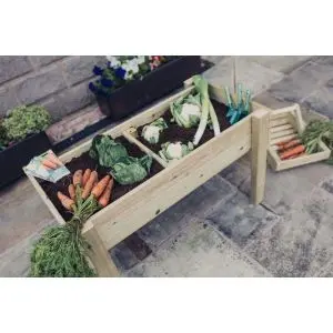 Raised Veg Trug- L100Cm X H60Cm X W52Cm By Churnet Valley