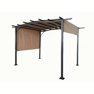 San Remo Sliding Pergola 2.75X3.66M Mocha, Neutrals colour ,image 1