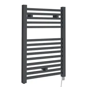 Electric Radiator - Hudson Reed HL152 Anthracite, Chrome colour ,image 1