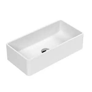 Rectangular Vessel - Hudson Reed NBV280 Matt White, White colour ,image 1