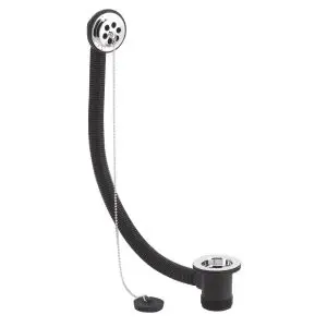 Bath Waste - Hudson Reed E309 Chrome, Chrome colour ,image 3