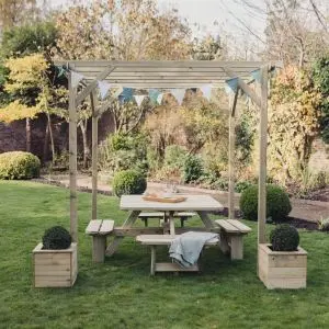 Churnet Valley Contempory 2.4M X 2.4M Pergola