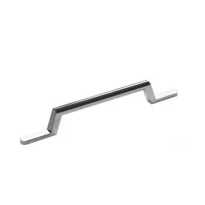 Round Strap Chrome Handle - Hudson Reed H1300 Chrome, Chrome colour ,image 1