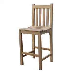 Warwick 1220 x 510 TK Wooden Side Bar Chair - Neutral