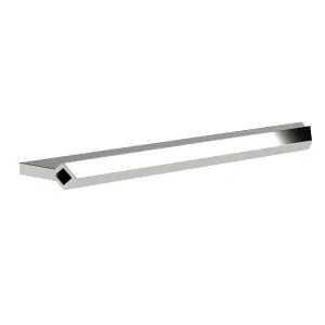 Profile Handle 160mm - Hudson Reed H101 Chrome, Chrome colour ,image 1