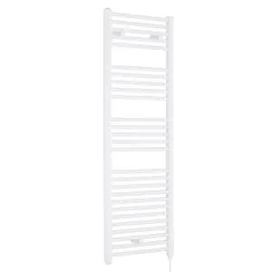 Electric Towel Rail - Nuie MTY158 White, White colour ,image 1