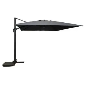 Parasol 3.5 Square Roma Grey, Grey colour ,image 1