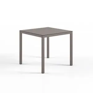 Hybrid 800 x 800 Turtle Dove Base with Turtle Dove Top - Plastic Garden Table