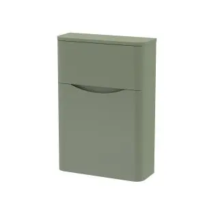 550mm WC Unit - Nuie SML841 Green, Green colour ,image 1