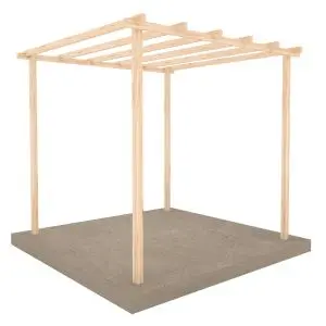 Ivy Pergola Kit 8 x 8