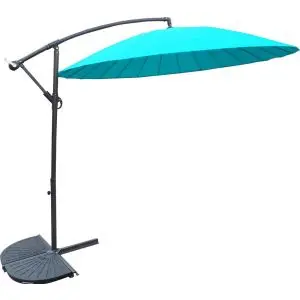3M Blue Shanghai Cantilever Parasol, Blue colour ,image 1