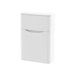 550mm WC Unit - Nuie SML141 White, White colour ,image 1