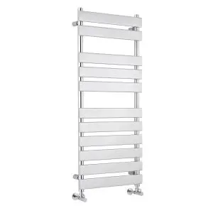 Heated Towel Rail - Hudson Reed HL396 Chrome, Chrome colour ,image 1