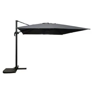 Parasol 3M Square Canteliver Grey, Grey colour ,image 1