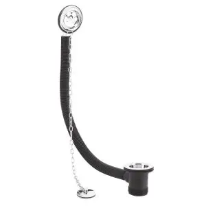 Bath Waste - Hudson Reed E348 Chrome, Chrome colour ,image 1