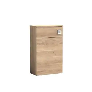 500mm WC Unit - Nuie NVF3041 Oak, Oak colour ,image 1