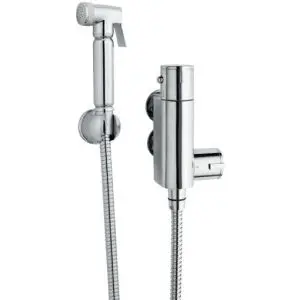Douche Spray Kit & Thermostatic Valve - Nuie BW002 Chrome, Chrome colour ,image 1