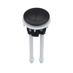 Black Cistern Push Button - Hudson Reed CPB401 Black, Black colour ,image 1