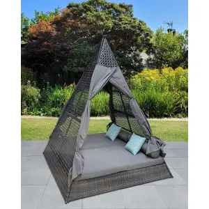 Teepee Daybed Grey, Grey colour ,image 1