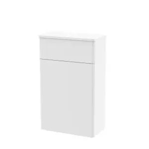500mm WC Unit - Nuie CLA141 White, White colour ,image 1