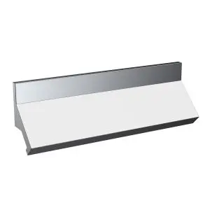 Profile Handle 160mm - Hudson Reed H107 Chrome, Chrome colour ,image 1