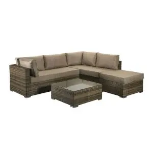 Savannah Corner Sofa In Nature/Brown, Brown colour ,image 1