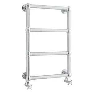 Epsom Wall Mounted Towel Rail - Hudson Reed LDR005 Chrome, Chrome colour ,image 1